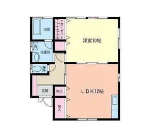 アパストーリ【1階】の間取り
