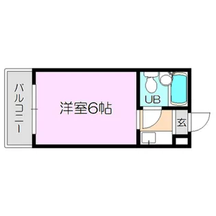 淡路エンビィハイツ【1階】の間取り