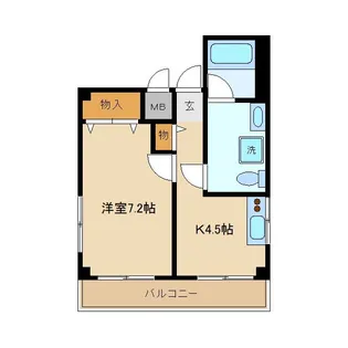 MSコート【2階】の間取り
