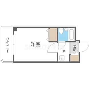 グランピア天神橋【2階】の間取り