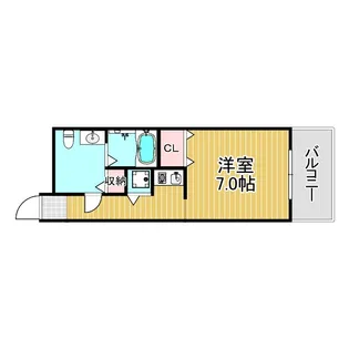 GranPino武庫川【5階】の間取り