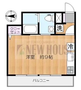 Feel Iwata【2階】の間取り
