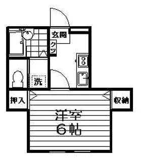 エミネント秀【1階】の間取り