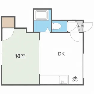 ハイツひろうみ【1階】の間取り