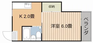 郡元シティハイツ【3階】の間取り