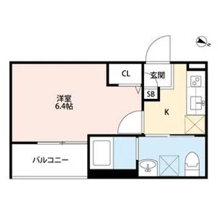 フルール【3階】の間取り