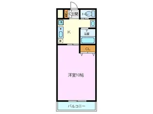 バーモントキャスト寿町【2階】の間取り