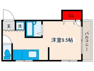 くすのきビル【2階】の間取り