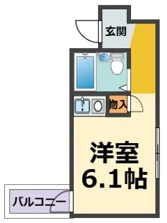 カルム甲子園【7階】の間取り