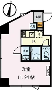 パルク北参道【3階】の間取り
