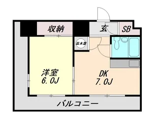 パレ・ドール日本橋【6階】の間取り