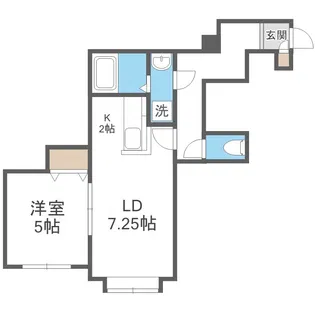 Flora【1階】の間取り