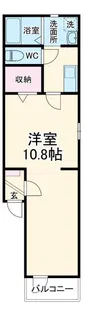 リーヴェルポート横浜三ッ沢LUKIA【3階】の間取り