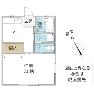 キャッスルツクバ D【2階】の間取り