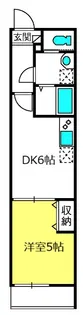 プランドール川口【2階】の間取り