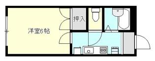 ジャンセン台原【3階】の間取り