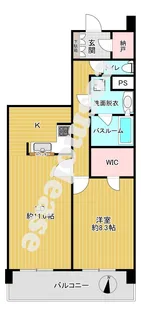 東京都品川区西五反田4【マンション】の間取り