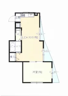 RUNA中丸子【2階】の間取り