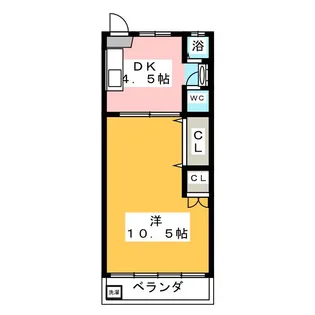高道マンション【3階】の間取り
