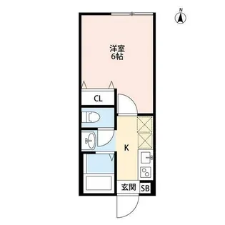 東京都大田区西糀谷1【アパート】の間取り