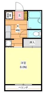 サウスレジデンス【1階】の間取り