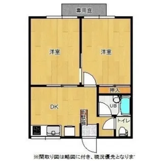 エステートピアU8【2階】の間取り