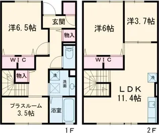 フローラの間取り