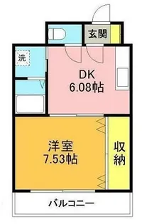リアライズマンション【4階】の間取り