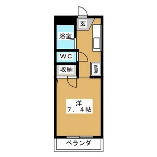 OKANO II【4階】の間取り