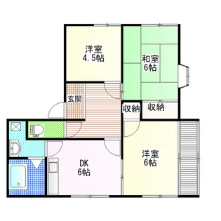 MMCハイツ【2階】の間取り