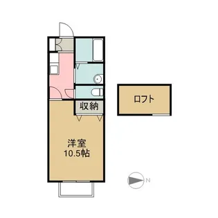 サン・プルミエ【2階】の間取り