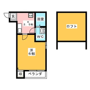 STAGE柴田【1階】の間取り