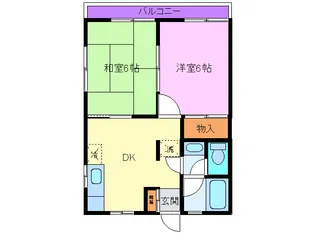 静岡県田方郡函南町仁田【アパート】の間取り