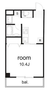 FOX FIELDII【4階】の間取り