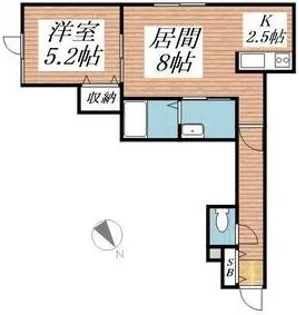VIVIII【1階】の間取り