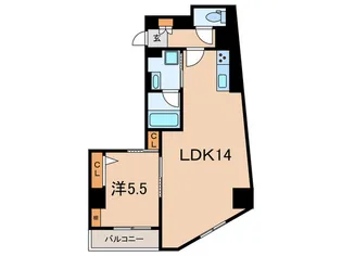 パークレジデンス東大井【3階】の間取り