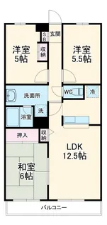 PARK TERRACE 浦和【4階】の間取り