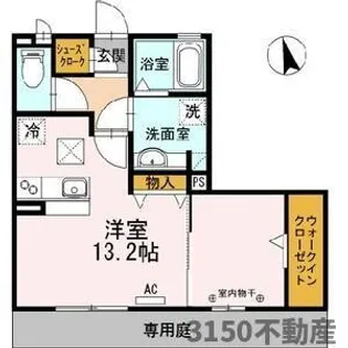 岐阜県岐阜市北鶉4【アパート】の間取り