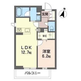 シャーメゾン桜木町【3階】の間取り