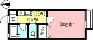 プティメゾンK&K【1階】の間取り