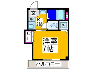 メープルコート【3階】の間取り