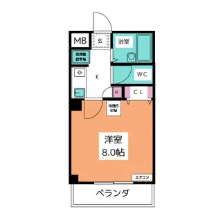 サニーサイド八事【3階】の間取り