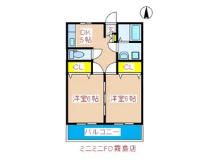 ゴールドウィング【1階】の間取り