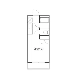 ニューハイム井上【4階】の間取り
