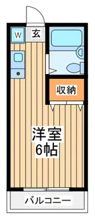 フローラル町田【2階】の間取り