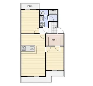 静岡県浜松市中央区天王町【マンション】の間取り