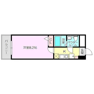 アーデン新大阪【12階】の間取り