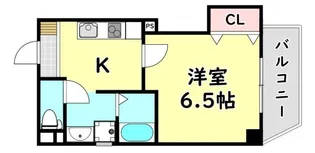 大阪府門真市野里町【マンション】の間取り