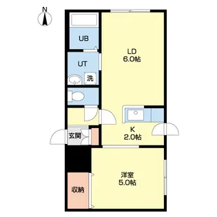 ジュピターハウス【3階】の間取り