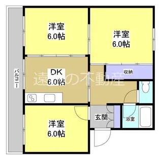 ヴィラコンフォート下俣南【4階】の間取り